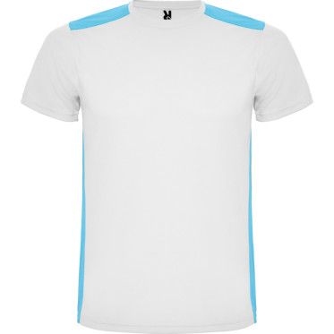 T-shirt tecnica personalizzabile con tessuto traspirante e dettaglio 3D