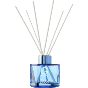 Diffusore personalizzabile marrone 100 ml con bastoncini IMPRESSION