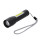Torcia ricaricabile personalizzabile in alluminio con 8 LED e zoom