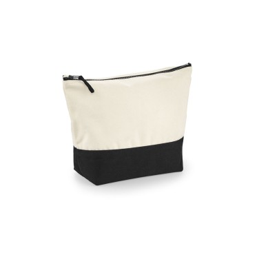 Borsa personalizzata con logo - Dipped Base Canvas Accessory Bag M