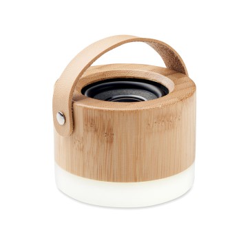 Speaker altoparlante personalizzato con logo - DIUMA - Speaker wireless in bamboo 5.0
