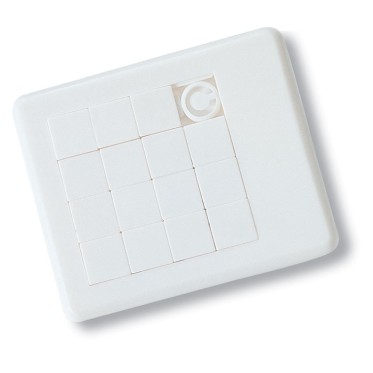 Gioco del 15 personalizzabile plastica resistente dimensioni compatte