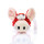 Dog Toy Knotted Animal Boar personalizzato MBW robusto e compatto