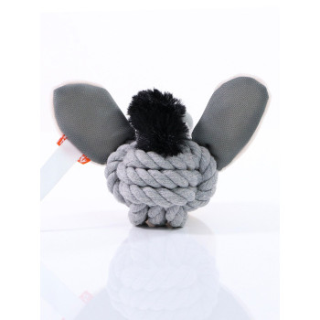Dog toy knotted animal donkey
