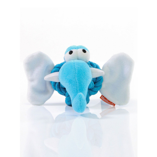 Dog toy knotted animal elephant