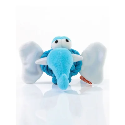 Dog toy knotted animal elephant