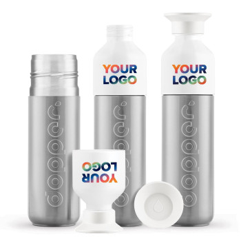 Borraccia personalizzata con logo - Dopper Silver Insulated (350 ml)