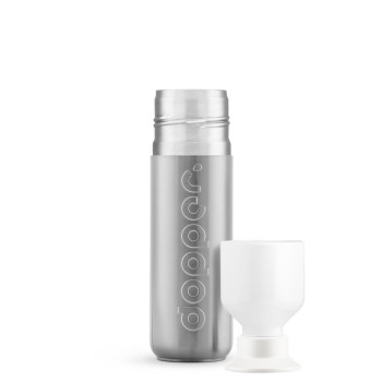 Borraccia personalizzata con logo - Dopper Silver Insulated (350 ml)