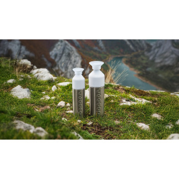 Borraccia termica personalizzate con logo - Dopper Silver Insulated (350 ml)