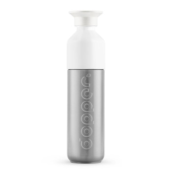 Borraccia personalizzata con logo - Dopper Silver Insulated (350 ml)