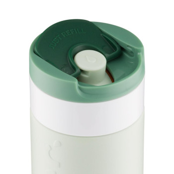 Borraccia in acciaio personalizzata - Dopper, tazza da viaggio 300 ml