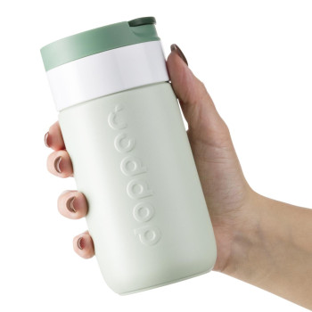 Borraccia in acciaio personalizzata - Dopper, tazza da viaggio 300 ml