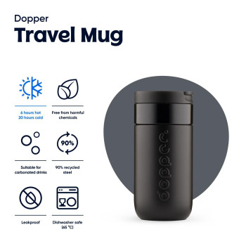 Tazze termiche personalizzate con logo - Dopper tazza da viaggio 300 ml