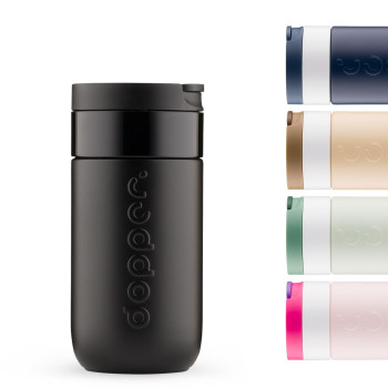 Borraccia in acciaio personalizzata - Dopper, tazza da viaggio 300 ml