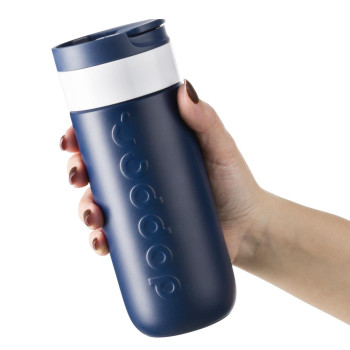 Borraccia personalizzata con logo - Dopper, tazza da viaggio 400 ml