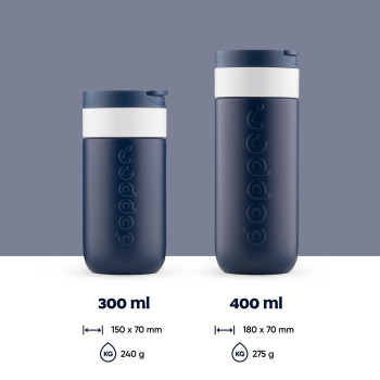 Borraccia personalizzata con logo - Dopper, tazza da viaggio 400 ml