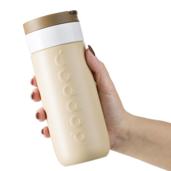Borraccia personalizzata con logo - Dopper, tazza da viaggio 400 ml