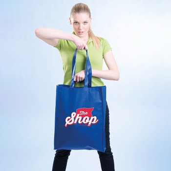 Shopper in TNT personalizzata con logo - DOUBLE