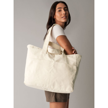 Shopper personalizzate con logo - Double Handle Cargo Pocket Tote