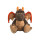 Peluche drago personalizzato MBW 24 cm in morbido poliestere