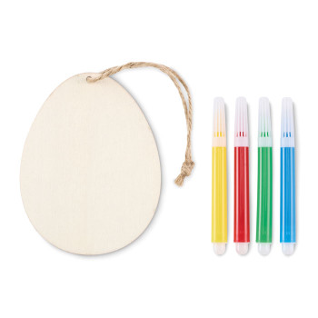 Kit scrittura personalizzati con logo - DREGG - Set per dipingere le uova in le