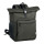 Zaino waterproof in PU soft touch con doppia capacità e tasche imbottite