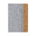 Blocco note personalizzabile con copertina in feltro RPET e sughero