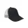 Mesh Cotton Cap personalizzabile Black Spider con visiera pre-curvata e mesh traspirante