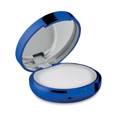 Gadget per persona wellness personalizzati con logo - DUO MIRROR - Specchietto con lucidalabbra