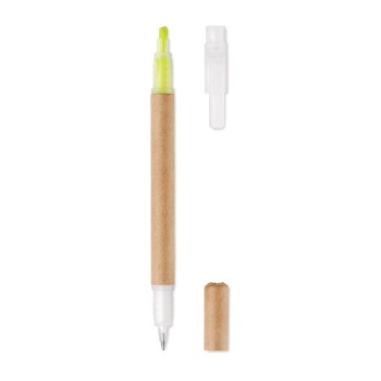 DUO PAPER - 2 in 1 penna ed evidenziatore