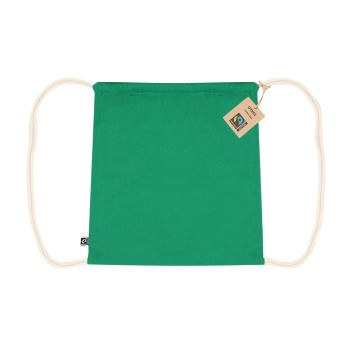 Zaini con lacci personalizzati con logo - Dykes Fairtrade