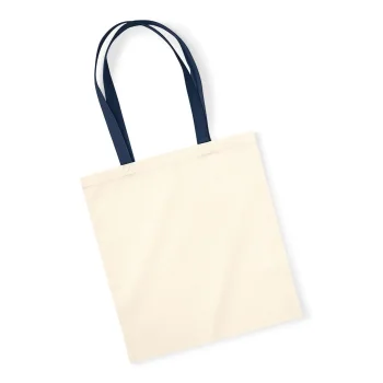 Shopper personalizzate con logo - EarthAware™ Organic Bag for Life - Contrast Handles
