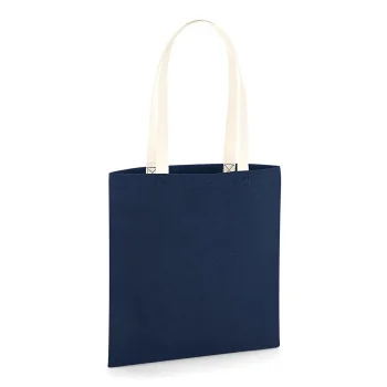 Shopper personalizzate con logo - EarthAware™ Organic Bag for Life - Contrast Handles