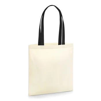 Shopper personalizzate con logo - EarthAware™ Organic Bag for Life - Contrast Handles