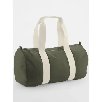 Borsa da palestra personalizzata - EarthAware Organic Barrel Bag