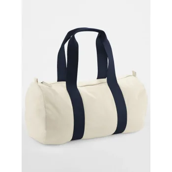 Borsa da palestra personalizzata - EarthAware Organic Barrel Bag