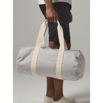 Borsa da palestra personalizzata - EarthAware Organic Barrel Bag