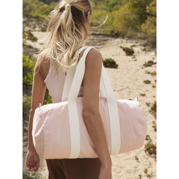 Borsa da palestra personalizzata - EarthAware Organic Barrel Bag
