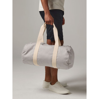 Borsa da palestra personalizzata - EarthAware Organic Barrel Bag