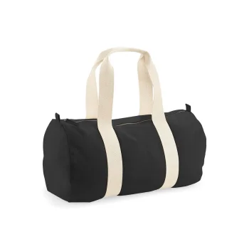 Borsa da palestra personalizzata - EarthAware Organic Barrel Bag