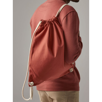 Zaini con lacci personalizzati con logo - EarthAware Organic Gymsac
