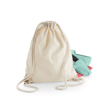 Zaini con lacci personalizzati con logo - EarthAware Organic Gymsac