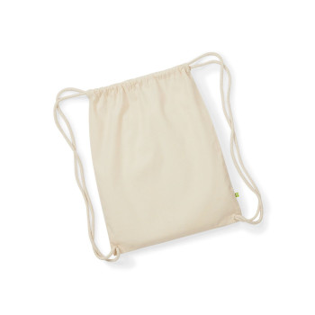 Zaini con lacci personalizzati con logo - EarthAware Organic Gymsac