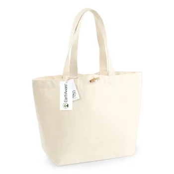 Shopper personalizzate con logo - EarthAware Organic Marina Tote