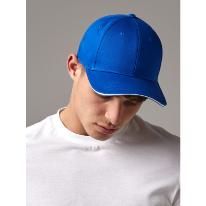 EarthAware® Classic Organic Cotton 6 Panel Cap -  Sandwich Peak