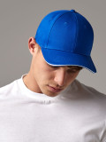 EarthAware® Classic Organic Cotton 6 Panel Cap -  Sandwich Peak