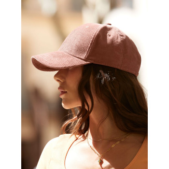 Cappellino baseball personalizzato con logo - EarthAware® Organic Cord Baseball Cap