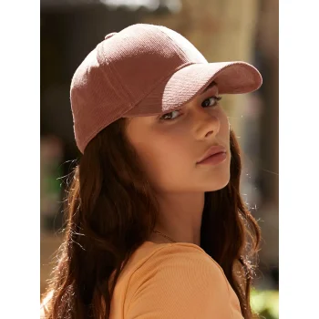 Cappellino baseball personalizzato con logo - EarthAware® Organic Cord Baseball Cap