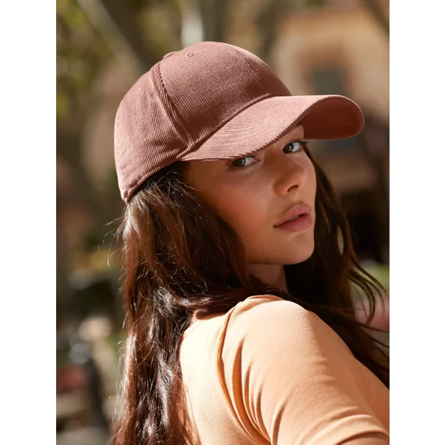 Cappellino baseball personalizzato con logo - EarthAware® Organic Cord Baseball Cap