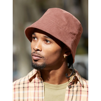 Cappelli da pescatore personalizzati con logo - EarthAware® Organic Cord Bucket Hat